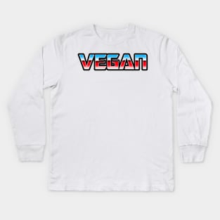 Veganbots Kids Long Sleeve T-Shirt